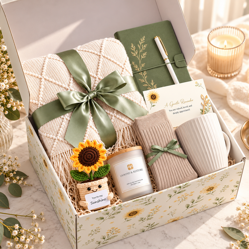 Sage Warmth – The Cozy Gift Set